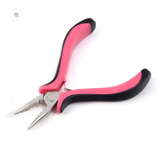 Pink Hair Extensions Pliers